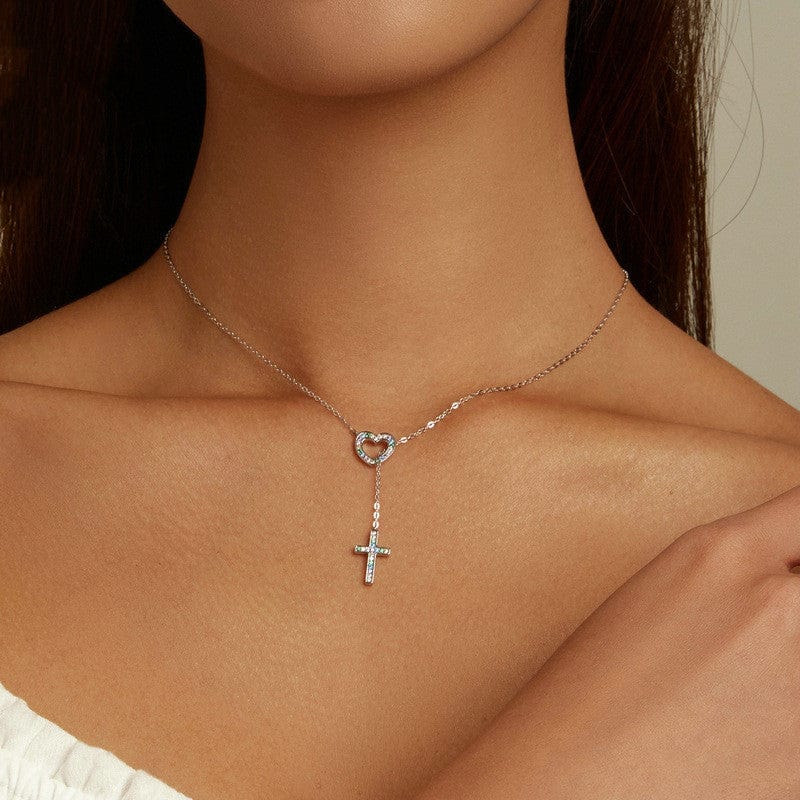 HEART & CROSS Necklace