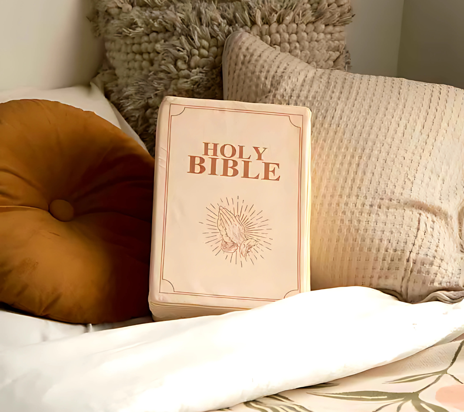 Bible Plush Pillow