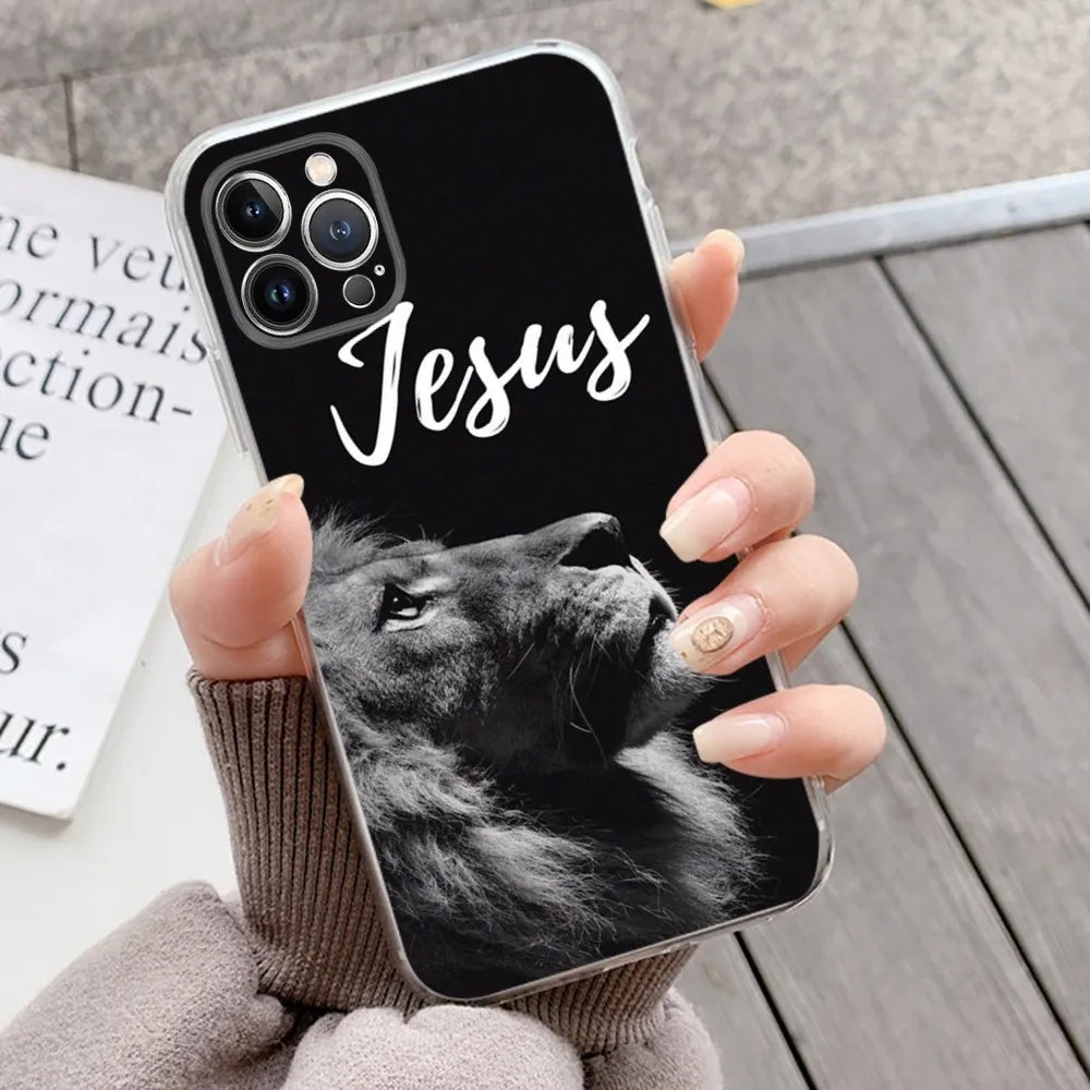 Lion Jesus Phone Case