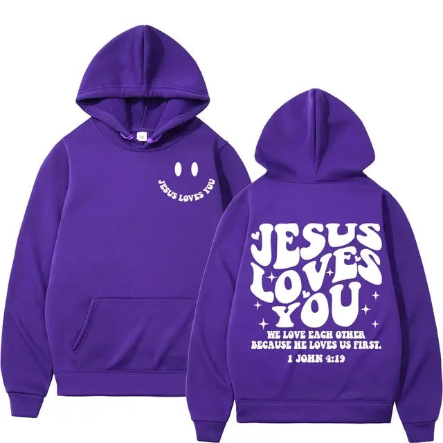 Jesus Loves You Hoodie